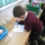 Estimating the volume of a cup.