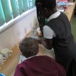 Estimating the volume of a cup.